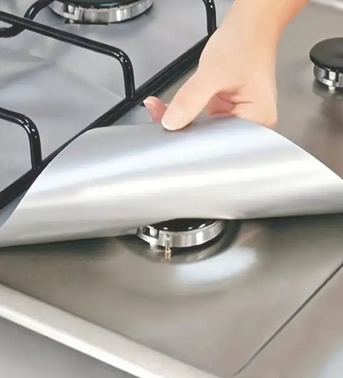Gas Stove Burner Protectors (Reusable)