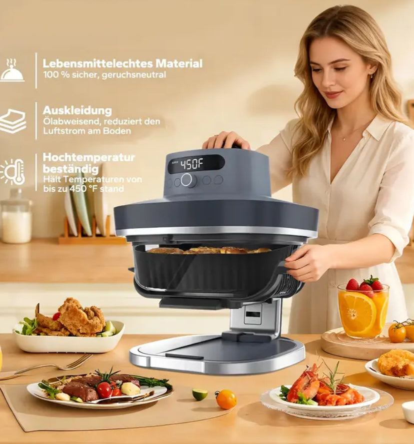 Non-Stick Silicone Air Fryer Tray