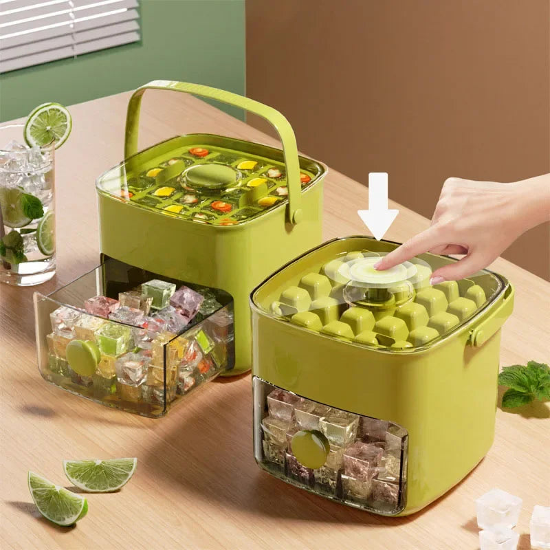 Enjoy fresh ice anytime with the One-touch