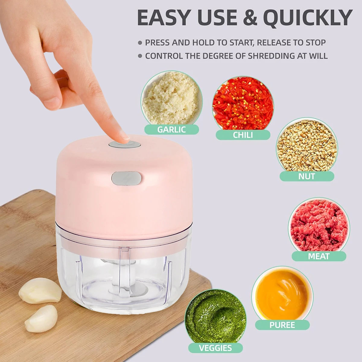 Prepare your meals faster with the 100ml Mini