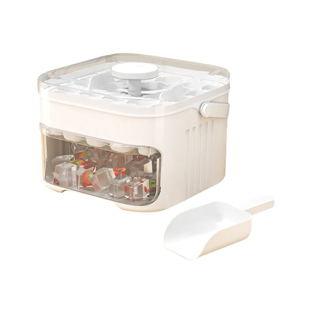 Enjoy fresh ice anytime with the One-touch