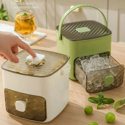 Enjoy fresh ice anytime with the One-touch
