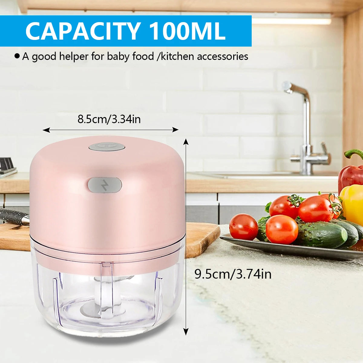Prepare your meals faster with the 100ml Mini