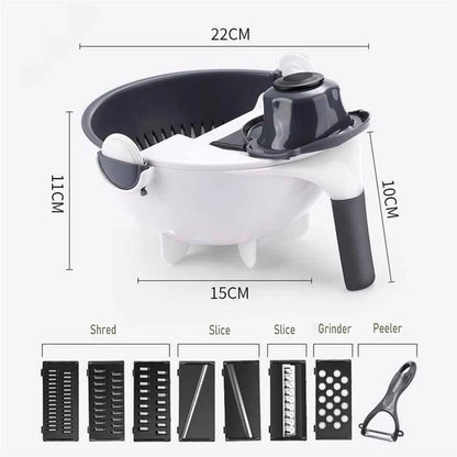 The 5.3 Qt Salad Spinner makes healthy meal prep faster and easier