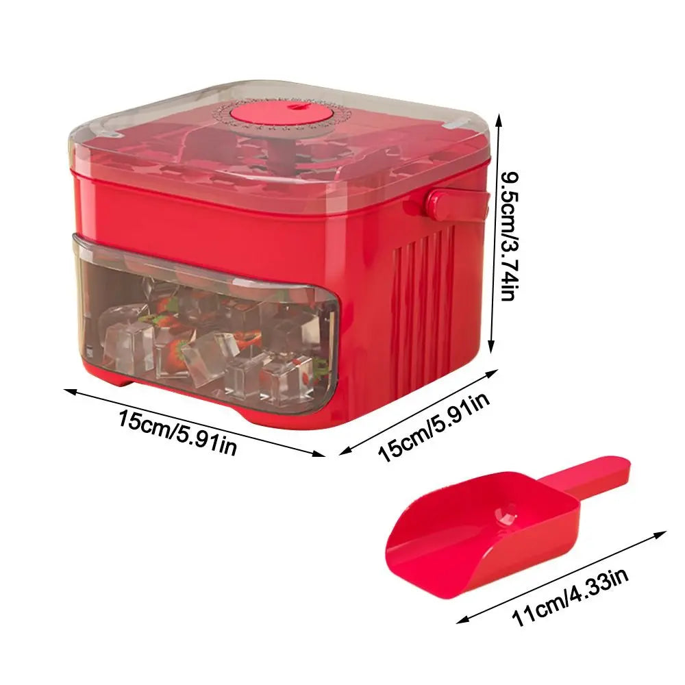 Enjoy fresh ice anytime with the One-touch