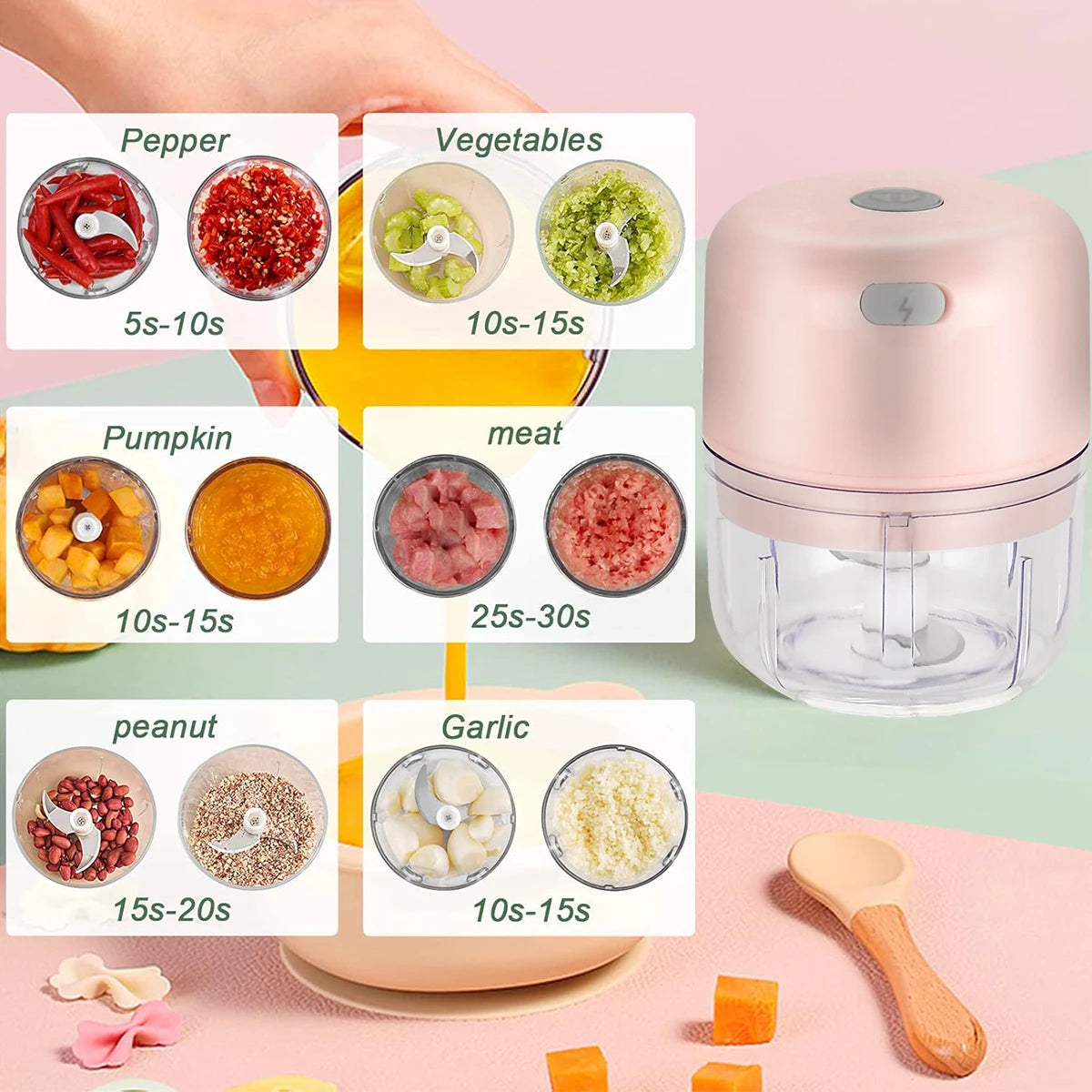 Prepare your meals faster with the 100ml Mini