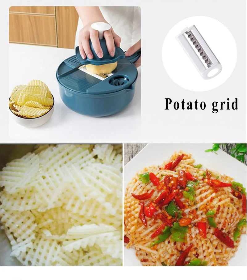The 5.3 Qt Salad Spinner makes healthy meal prep faster and easier