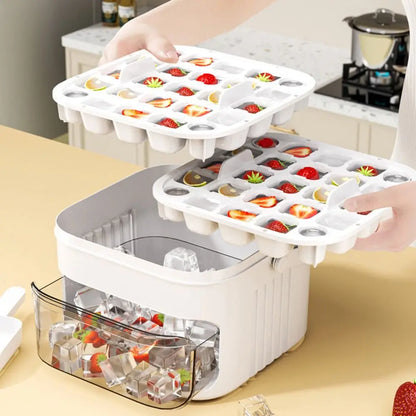 Enjoy fresh ice anytime with the One-touch